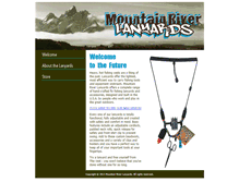 Tablet Screenshot of mountainriverlanyards.com